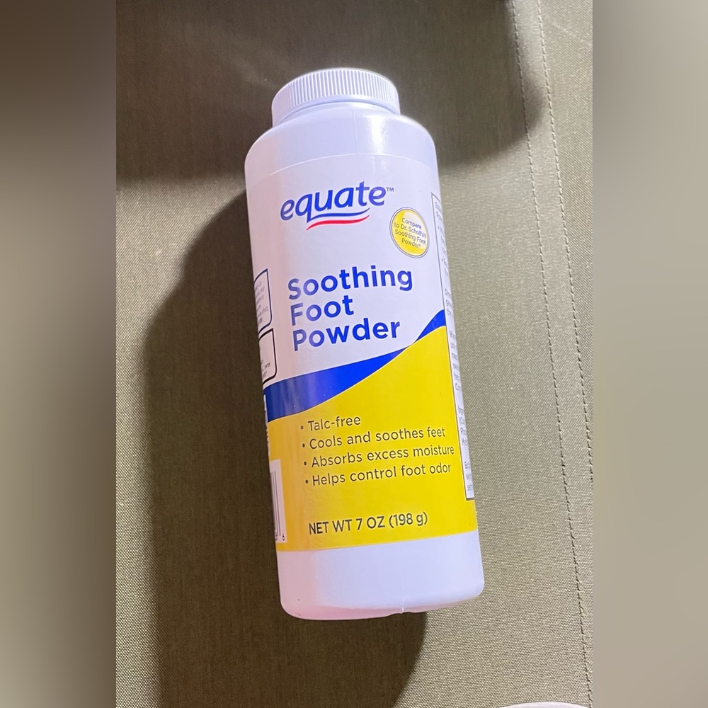 Equate Soothing Foot Powder, 7 oz